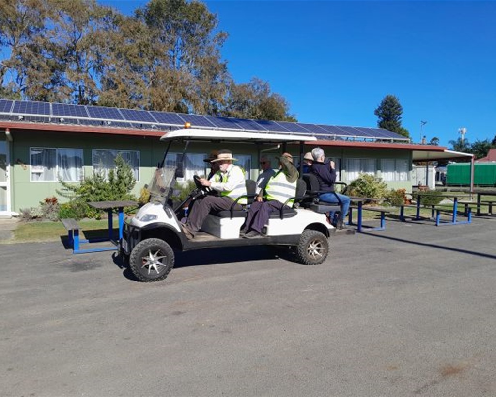 Boobah Clydesdale event chariot 2024